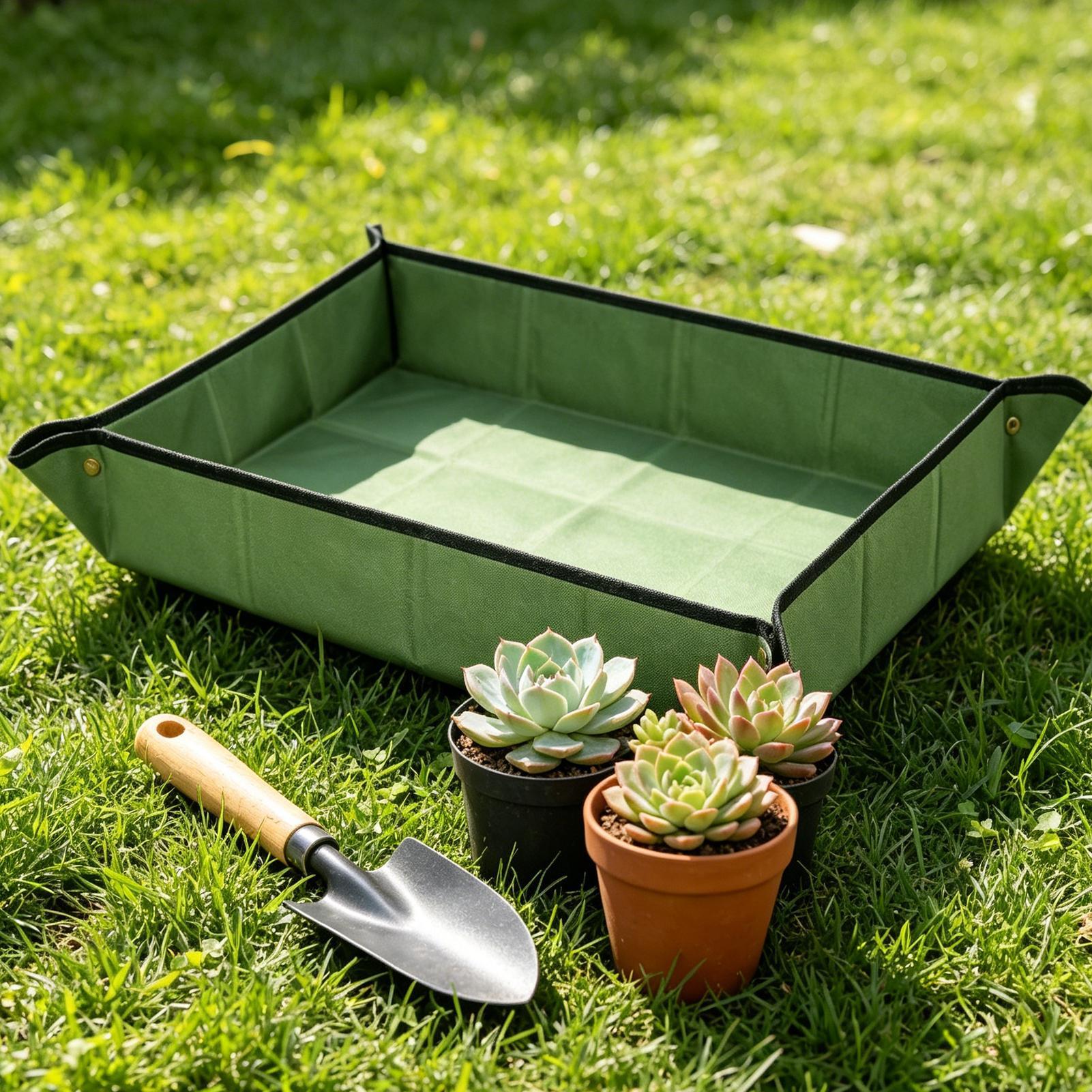 Repotting Mat - Tapis de repotage portable 105x150cm, épais,