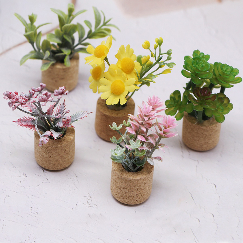 Plant Pot - Modèle de plante en pot miniature