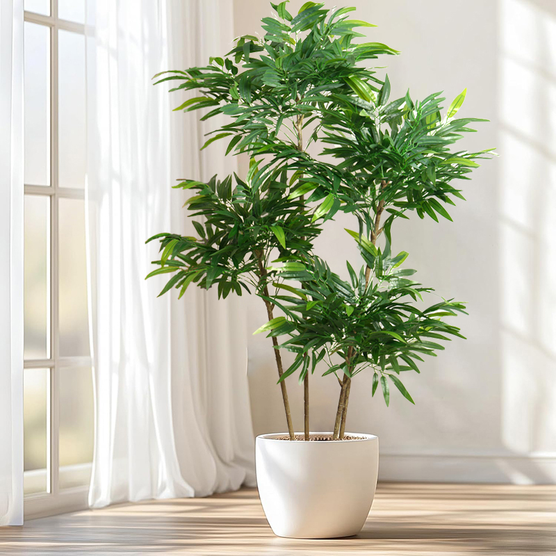 Grandes feuilles de bambou art - Fiddle Leaf Fig avis et prix