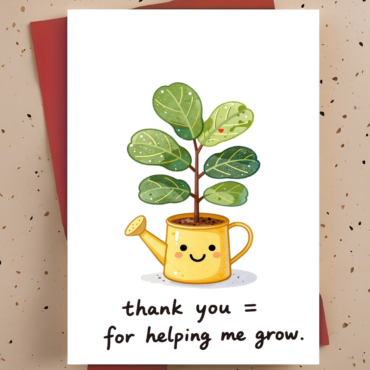 1 Carte de Remerciement Douce  - The Plant Parent avis et prix