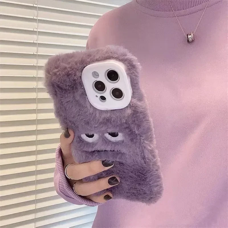 Coque de téléphone en peluche  - Monstera avis et prix