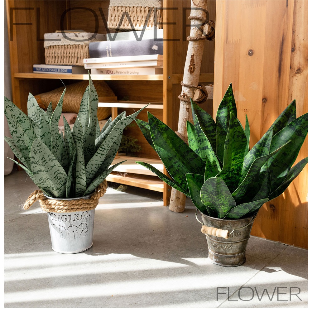 Plante artificielle en PVC, fa - Snake Plant avis et prix